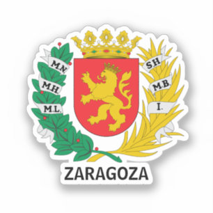 Coat of Arms of Zaragoza, SPAIN