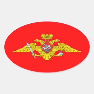 Coat of Arms Oval Sticker