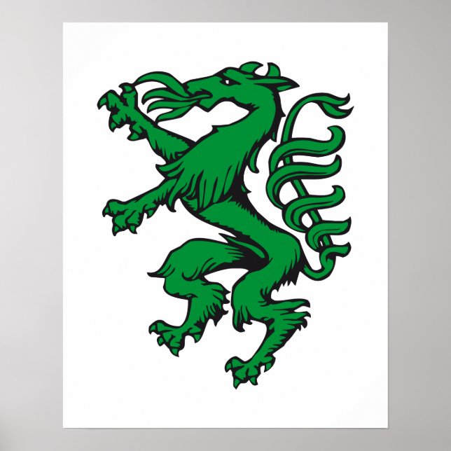 coat of arms Panther Steiermark Austria Poster (Front)