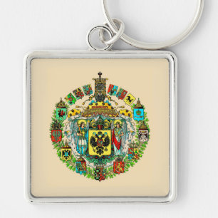 Coat of Arms Russian Key Ring