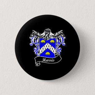 Coat Of Arms Surname Last Name Family Crest 6 Cm Round Badge