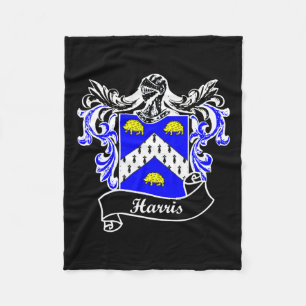 Coat Of Arms Surname Last Name Family Crest  Fleece Blanket