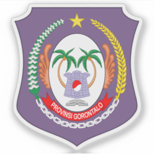 Coat of arms the Gorontalo province, Indonesia