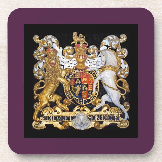 Coat of Arms ...United Kingdom Coaster (Front)