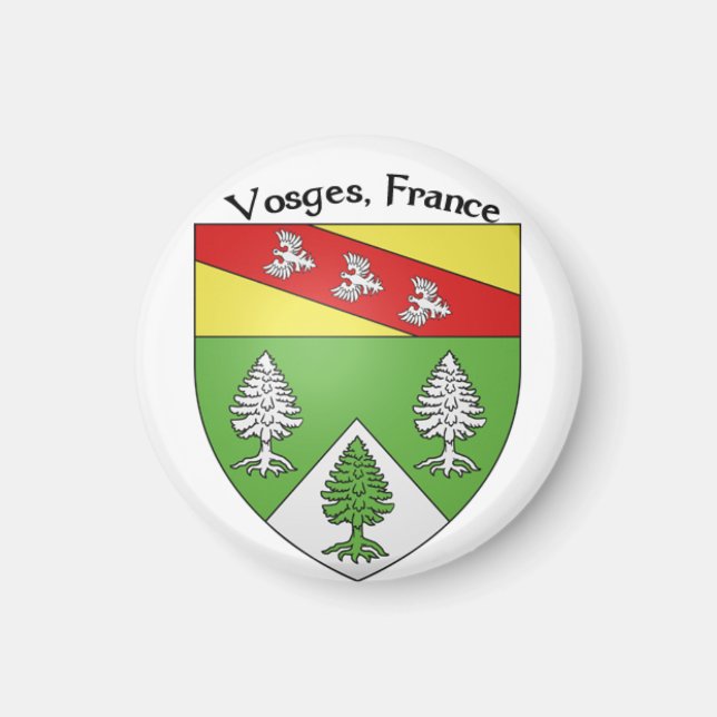 Coat of Arms Vosges, France Magnet (Front)
