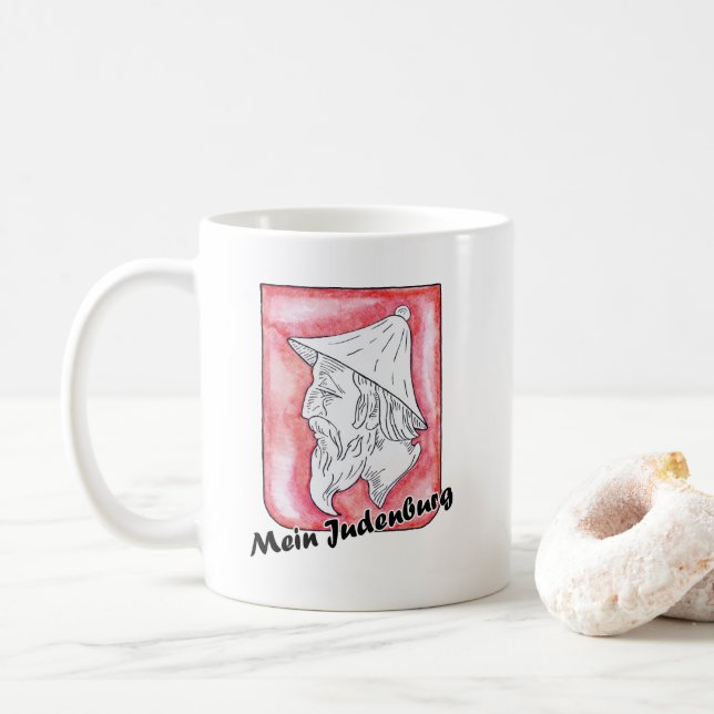Coat of Styria Mein Judenburg Coffee Mug (With Donut)