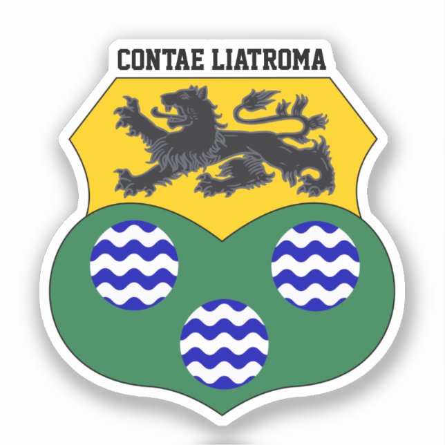 Coat pf Arms of County Leitrim, Ireland (Front)