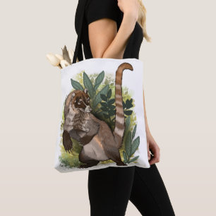 Coatamundi or White Nosed Coati Tote Bag