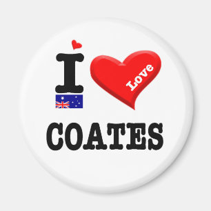 COATES - I Love Magnet