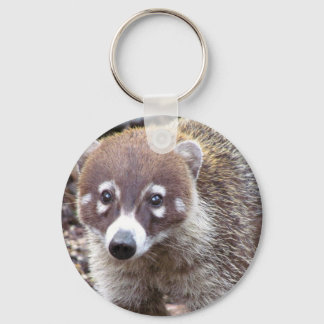 Coati Basic Button Keychain
