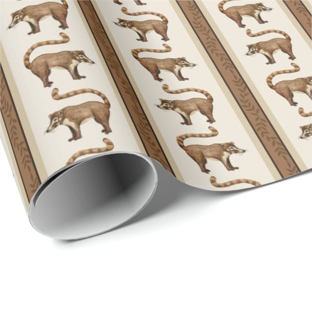 Coati Stripe Wrapping Paper (Roll Corner)