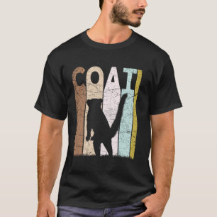 Coati Vintage Coatimundi Retro Coati Lover Exotic T-Shirt