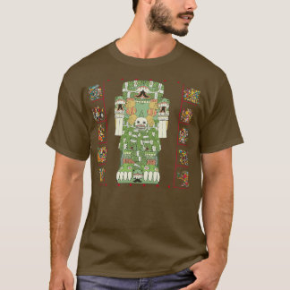 Coatlicue Aztec Mother of Gods Fertility Goddess T-Shirt