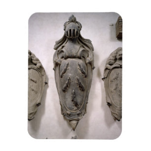 Coats of Arms from the Vecchietti Family (stone) Magnet