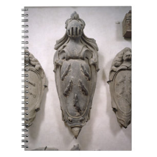 Coats of Arms from the Vecchietti Family (stone) Notebook
