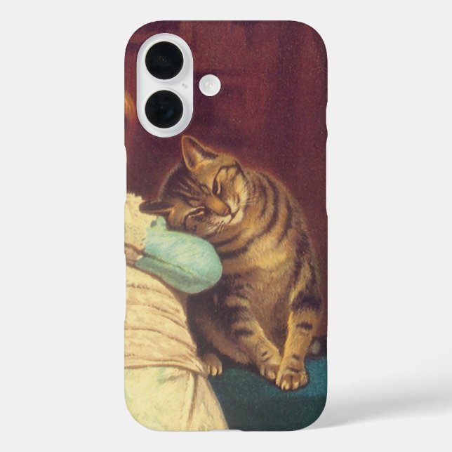 Coaxing Better Than Teasing Charles Burton Barber Case-Mate iPhone Case (Back)