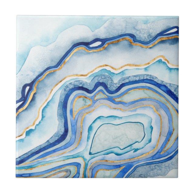 Cobalt Agate II Tile (Front)