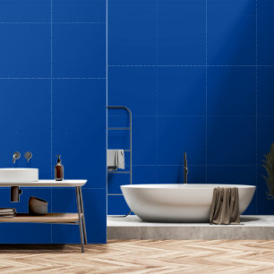 Cobalt Blue Accent Wallpaper