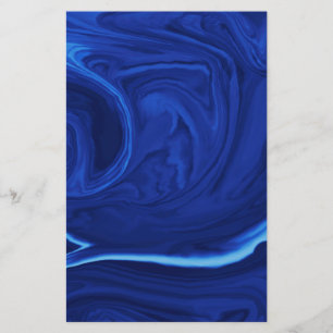 Cobalt blue background Textured Handmade Stationery
