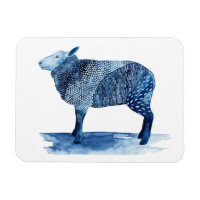 Cobalt Blue Farm Animals - Sheep