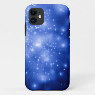Cobalt Blue Galaxy Burst iPhone 11 Case