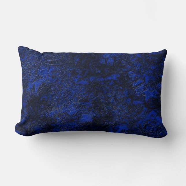 Cobalt blue lumbar cushion (Front)