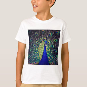 Cobalt Blue Peacock T-Shirt