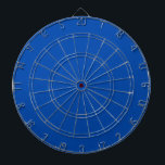 Cobalt Blue Solid Colour | Classic | Elegant Dartboard<br><div class="desc">Cobalt Blue Solid Colour | Classic | Elegant | Trendy | Stylish | Gift</div>