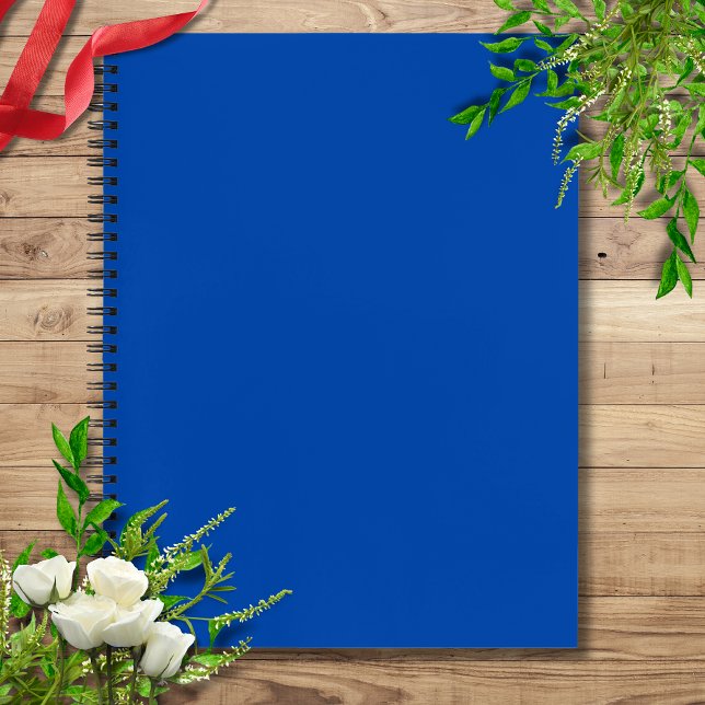 Cobalt Blue Solid Colour | Classic | Elegant Notebook (Creator Uploaded)