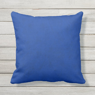 Cobalt Blue Velvet Look Cushion