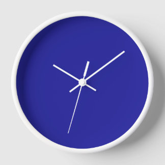 Cobalt Blue Wall  Clock