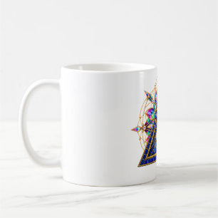Cobalt Mosaic Eye Coffee Mug