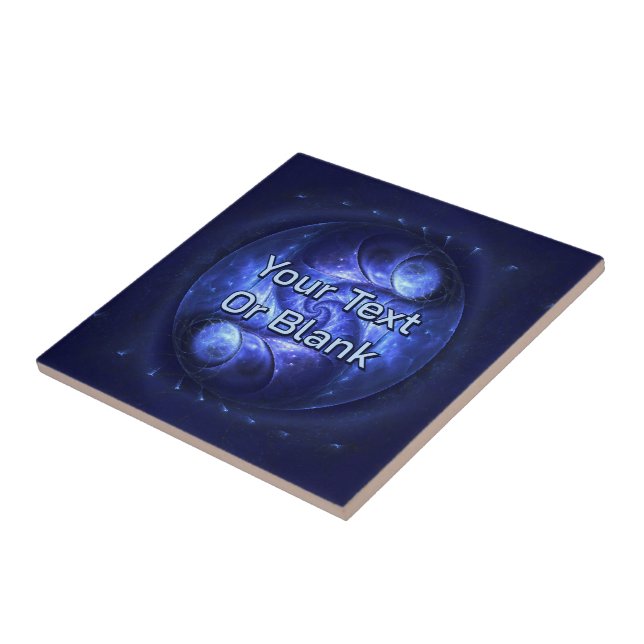 Cobalt Portal Ceramic Tile (Side)