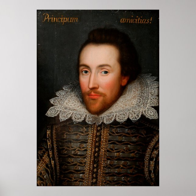 Cobbe Portrait William Shakespeare Poster (Front)