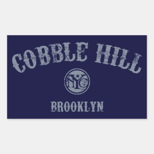 Cobble Hill Rectangular Sticker
