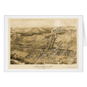 Cobbleskill, NY Panoramic Map - 1883