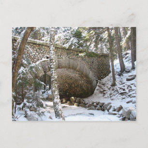 Cobblestone Bridge, Acadia National Park, Maine Postcard