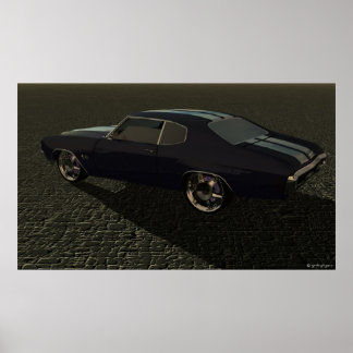 cobblestone reflections poster