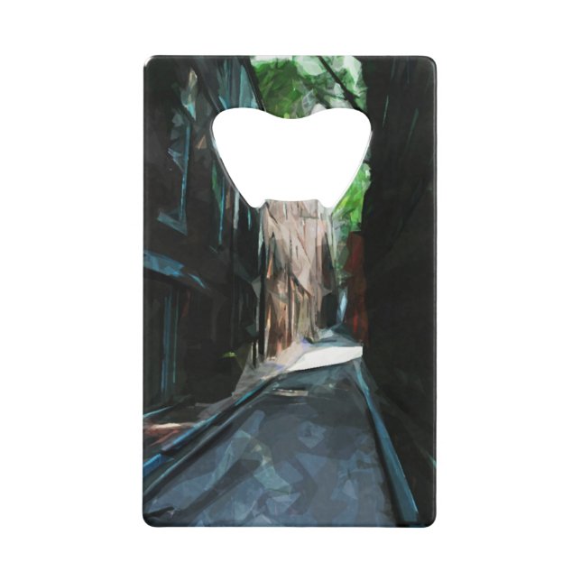 Cobblestone Street Beacon Hill Boston Abstract (Front)