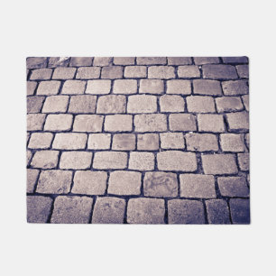 Cobblestone Street Detail, Horizontal Doormat