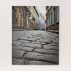 Cobblestone Streets of Europe - 16x20 - 520 pcs Jigsaw Puzzle