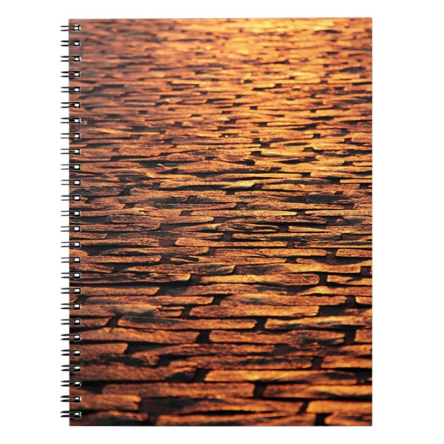Cobblestones ground texture notebook (Front)