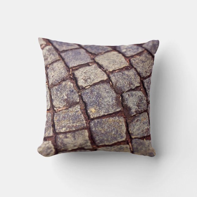 Cobblestones paving stones stones cushion (Front)