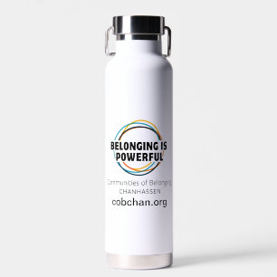 CoBC Bottle (dark text) - Belonging is Powerful
