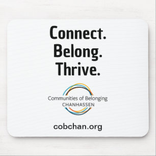 CoBC Mousepad - Connect Belong Thrive