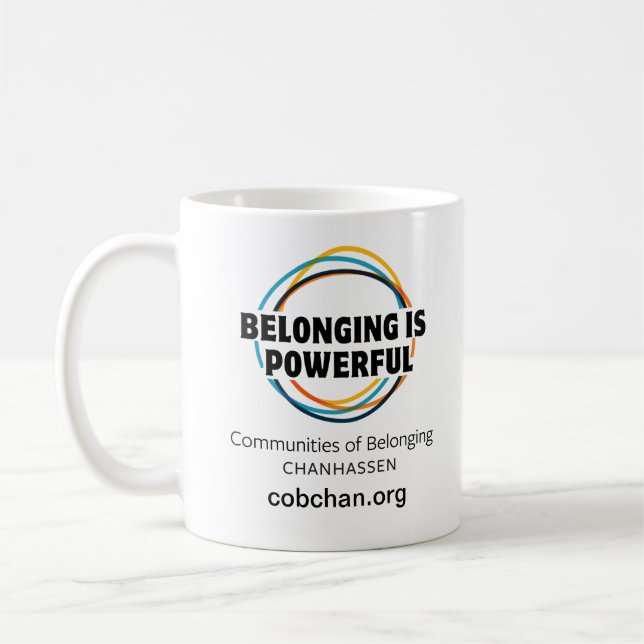 CoBC Mug - Belonging is Powerful (Left)