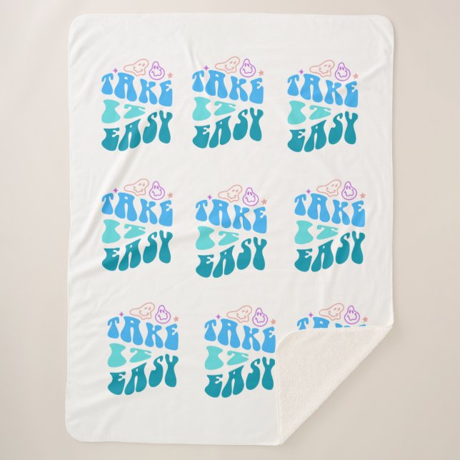 COBERTOR TAKE IT EASY SHERPA BLANKET (Front)