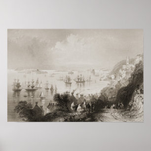 Cobh Harbour, Cork, Ireland Poster