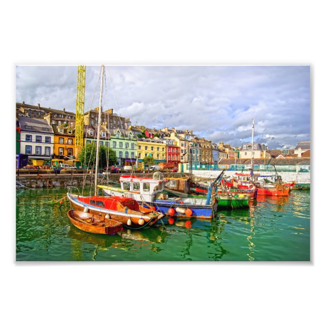 Cobh Port in Ireland Photo Print (Front)