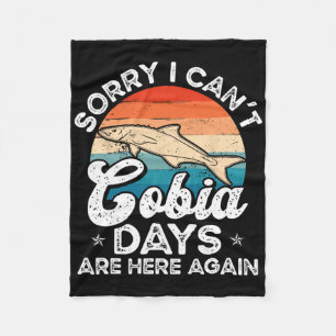 Cobia Fishing Essentials And Gear For Cobia Fisher Fleece Blanket